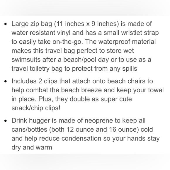 Lily Pulitzer Beach Day Pouch! ✨ - Picture 6 of 8